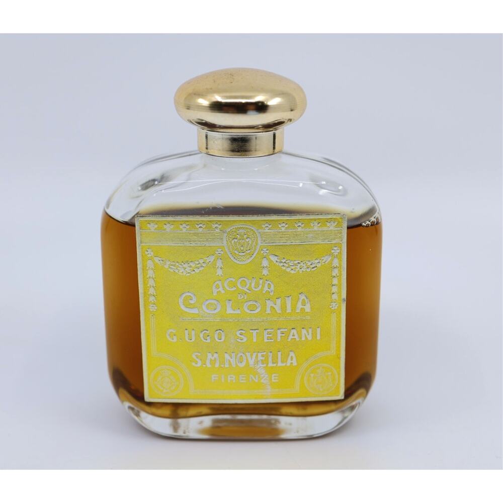 Vintage Santa Maria Novella Acqua Colonia G. Ugo Stefani 100ml Bottle